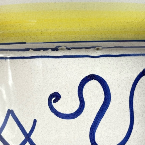 L’ Antica Deruta Le Collezioni Limited Edition Hand Painted Container Dated 2008 - Picture 15 of 16